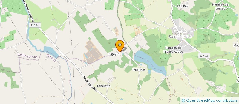 localisation de l'entreprise SCI CRM  LACEPEDE