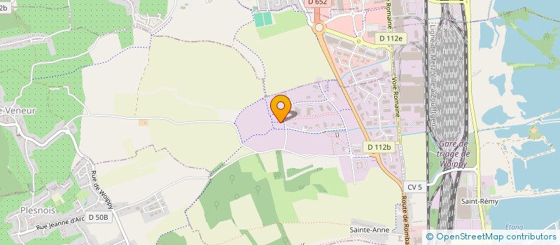 localisation de l'entreprise SCI CRMG  NORROY-LE-VENEUR