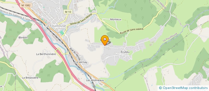 localisation de l'entreprise SCI CRMT  SAINT-PRIEST-EN-JAREZ