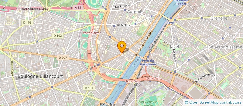 localisation de l'entreprise SCI CROC BLANC  PARIS