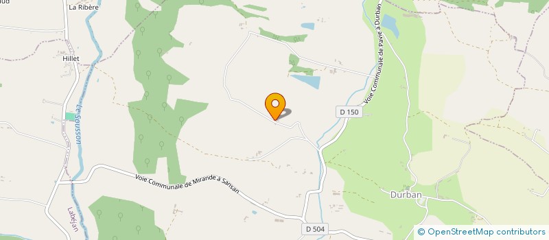 localisation de l'entreprise SCI CROCE IMMOBILIER  DURBAN