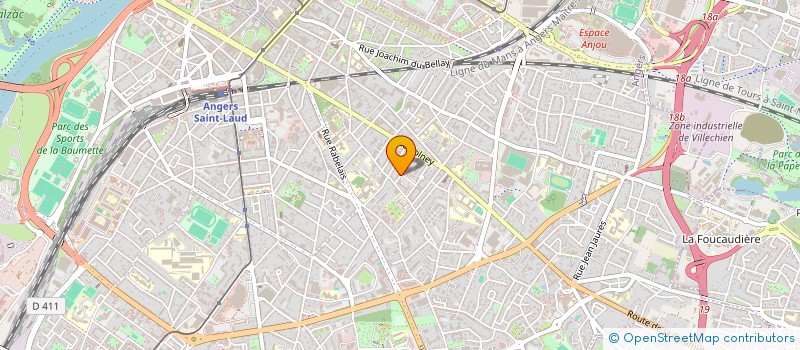 localisation de l'entreprise SCI CROCHET à ANGERS