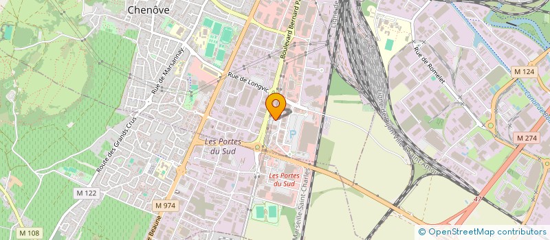 localisation de l'entreprise SCI CROCO-CHENOVE à CHENOVE