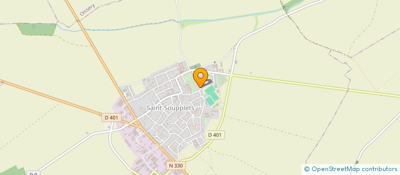 localisation de l'entreprise SCI CROGUENNEC-CIMBER  SAINT-SOUPPLETS