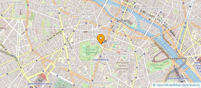 localisation de l'entreprise SCI CROIPAT  PARIS