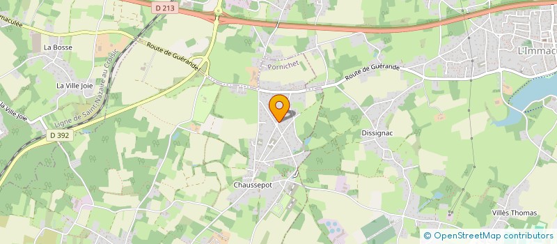 localisation de l'entreprise SCI CROISIC 19 à PORNICHET