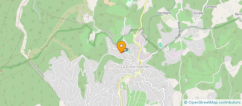 localisation de l'entreprise SCI CROISIENNE à LA CROIX-VALMER
