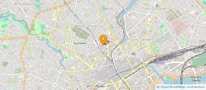 localisation de l'entreprise SCI CROISSANTE à NANTES