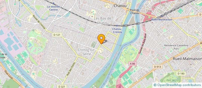 localisation de l'entreprise SCI CROISSY-L AURORE  CROISSY-SUR-SEINE