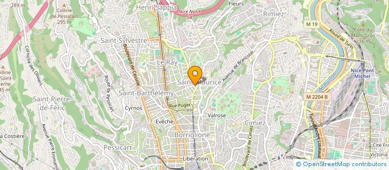 localisation de l'entreprise SCI CROIX BLANCHE à NICE