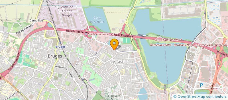 localisation de l'entreprise SCI CROIX BOISSELIERE  BRUGES