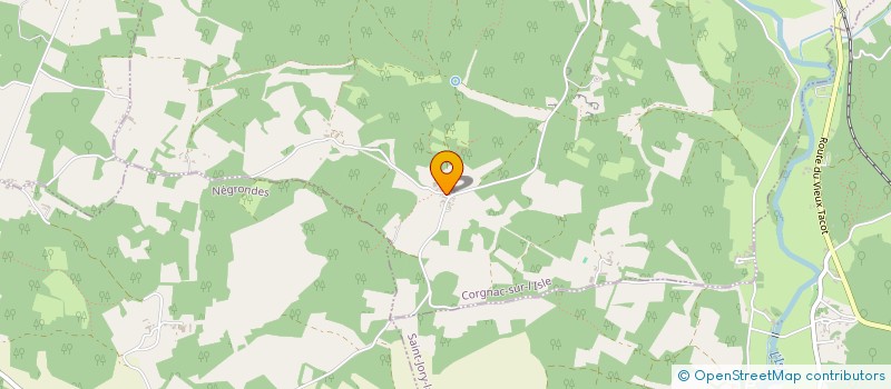 localisation de l'entreprise SCI CROIX DE BOIS  NANTHIAT