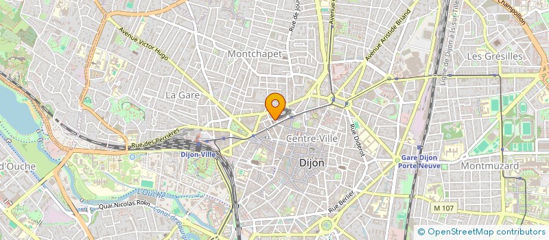 localisation de l'entreprise SCI CROIX DE BOURGOGNE à DIJON