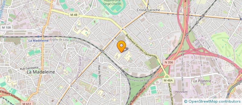 localisation de l'entreprise SCI CROIX DE JAIAP à MARCQ-EN-BARŒUL