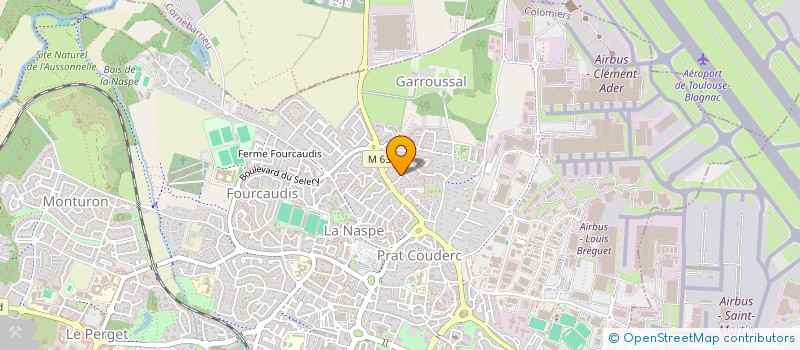 localisation de l'entreprise SCI CROIX DE PIERRE à COLOMIERS