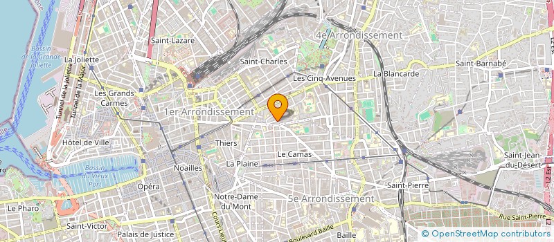localisation de l'entreprise SCI CROIX DE REGNIER MONTE CRISTO à MARSEILLE