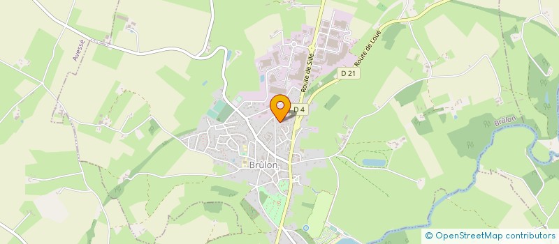 localisation de l'entreprise SCI CROIX DES SOMMES  BRULON