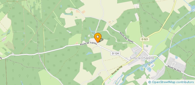 localisation de l'entreprise SCI CROIX DU FOUR à SULLY-LA-CHAPELLE