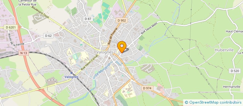 localisation de l'entreprise SCI CROIX GUERIN  PLEVENON