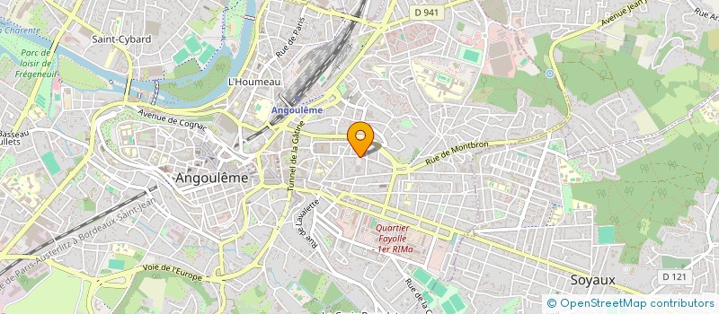 localisation de l'entreprise SCI CROIX MAILLOT à ANGOULEME