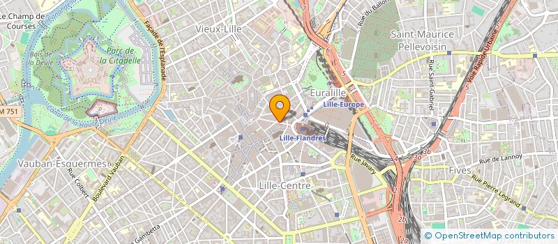 localisation de l'entreprise SCI CROIX REPUBLIQUE à LILLE