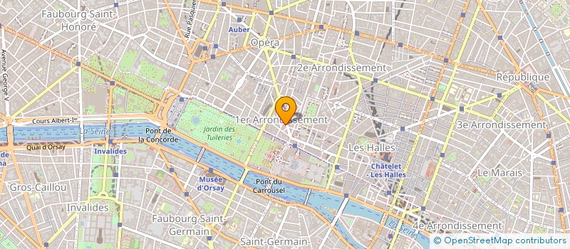 localisation de l'entreprise SCI CROIX ROUGE  PARIS