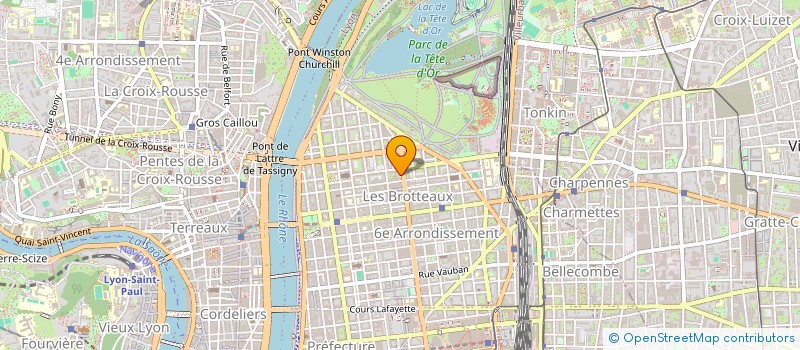 localisation de l'entreprise SCI CROIX ROUSSE 9  LYON