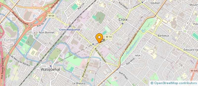 localisation de l'entreprise SCI CROIX SAINT MARTIN à CROIX