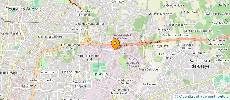 localisation de l'entreprise SCI CROIX SAINT PIEYRE à SAINT-JEAN-DE-BRAYE