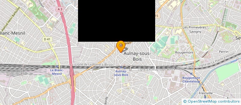localisation de l'entreprise SCI CROIX ST MARC à AULNAY-SOUS-BOIS