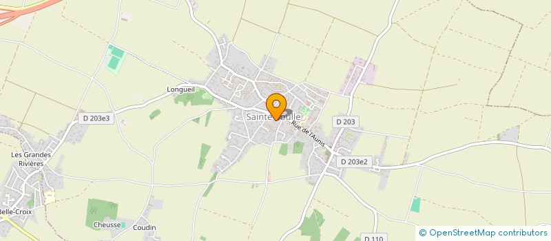 localisation de l'entreprise SCI CROIZE  SAINTE-SOULLE