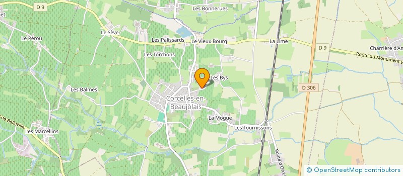 localisation de l'entreprise SCI CROIZIER  SAINT-LAGER