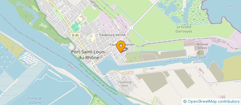 localisation de l'entreprise SCI CROLERIDE à PORT-SAINT-LOUIS-DU-RHONE
