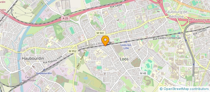 localisation de l'entreprise SCI CROMBEKE & CIE  LOOS