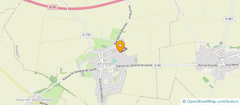 localisation de l'entreprise SCI CROMMELINCK  ETREILLERS