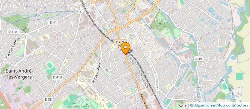 localisation de l'entreprise SCI CRONCELS GUARDADO à TROYES