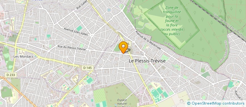 localisation de l'entreprise SCI CROPART à LE PLESSIS-TREVISE