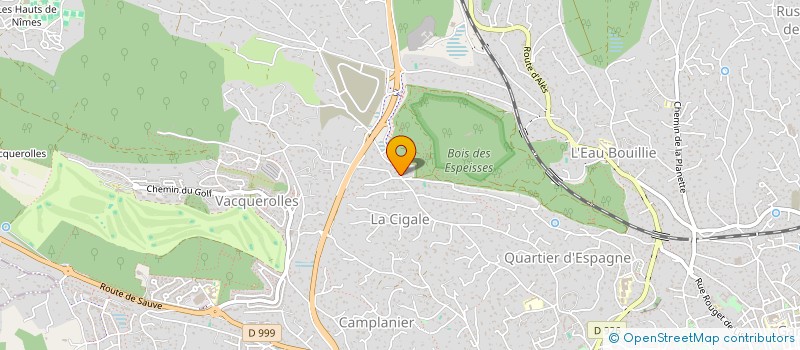 localisation de l'entreprise SCI CROS DE SAINT MARTIN  NIMES