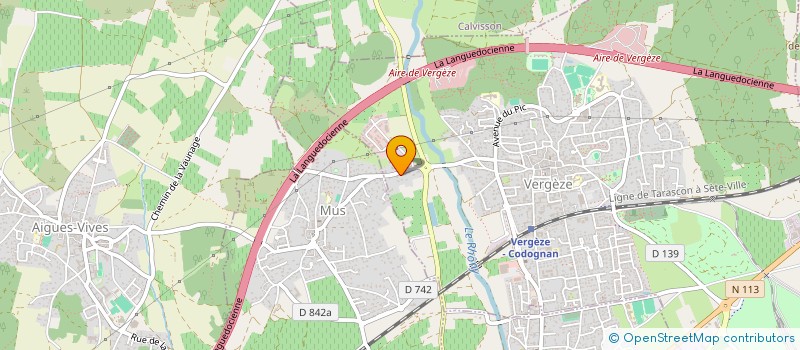 localisation de l'entreprise SCI CROSS  MUS