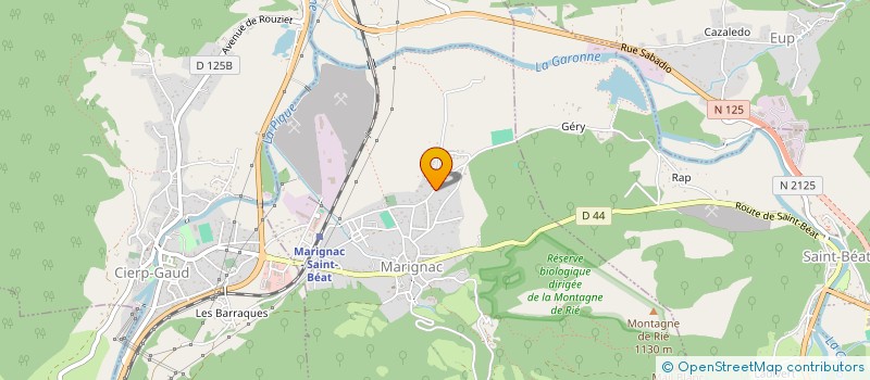 localisation de l'entreprise SCI CROUZET  MARIGNAC