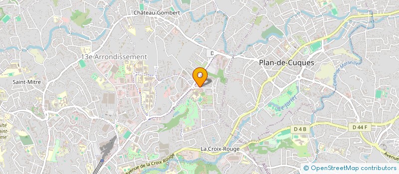 localisation de l'entreprise SCI CROUZET LOUCHE à MARSEILLE
