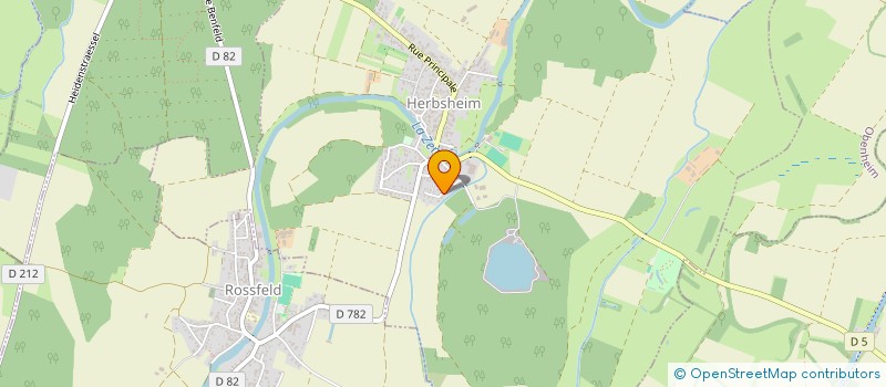 localisation de l'entreprise SCI CROVISIER  HERBSHEIM