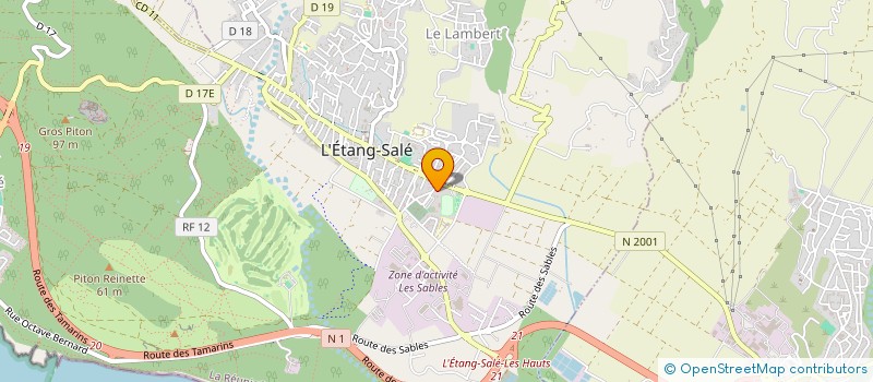 localisation de l'entreprise SCI CROZET à L'ETANG-SALE