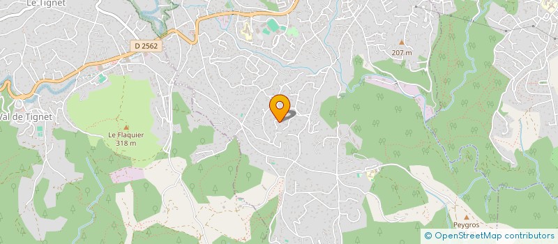 localisation de l'entreprise SCI CROZET INVEST  PEYMEINADE