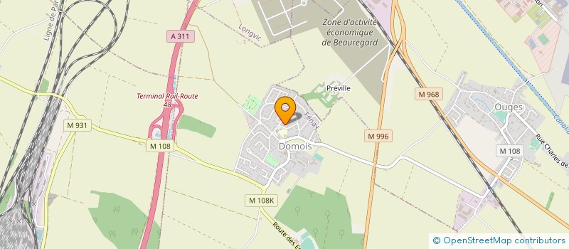 localisation de l'entreprise SCI CRPF  FENAY