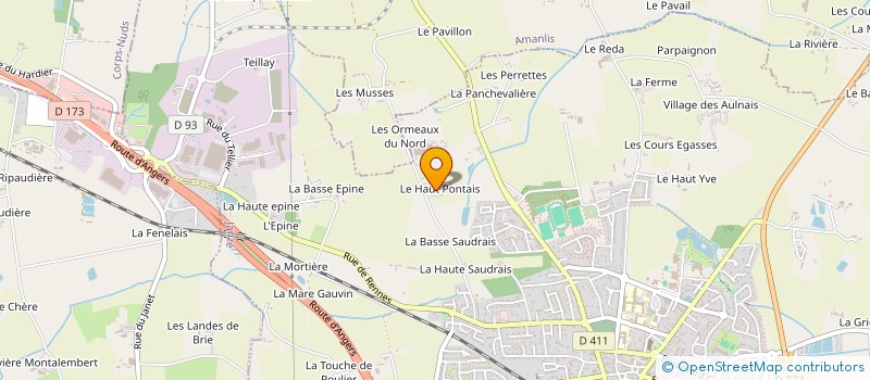 localisation de l'entreprise SCI CRPI  JANZE