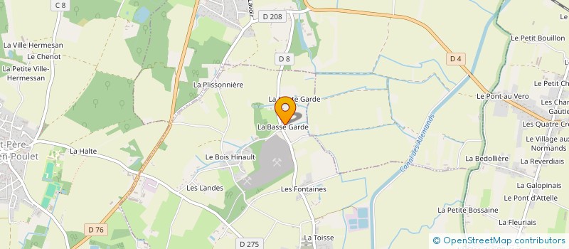 localisation de l'entreprise SCI CRUBLE  SAINT-GUINOUX