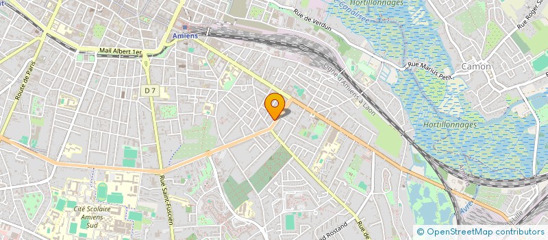 localisation de l'entreprise SCI CRUGNY à AMIENS
