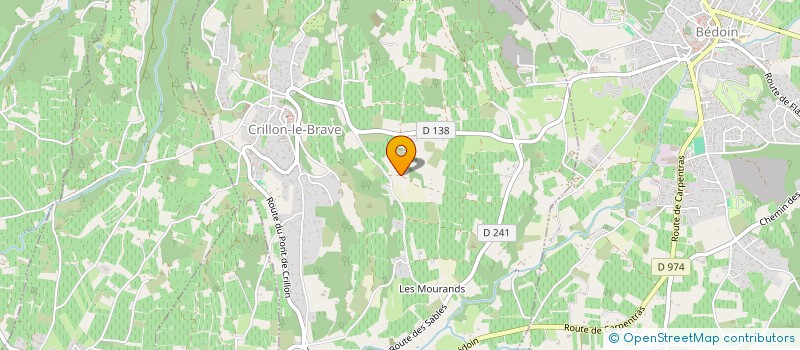 localisation de l'entreprise SCI CRUSSEMELLES  CRILLON-LE-BRAVE