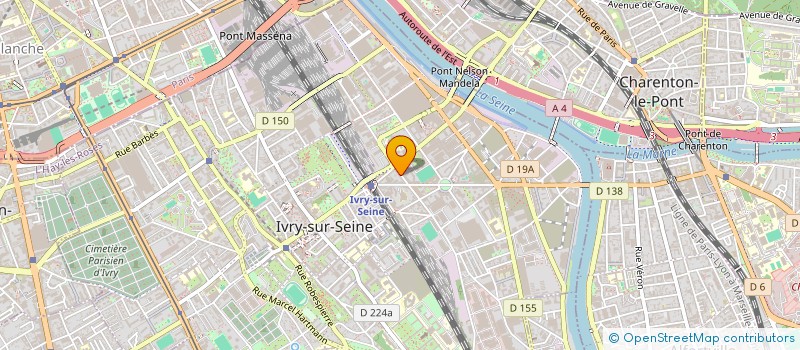 localisation de l'entreprise SCI CRUSTY à IVRY-SUR-SEINE